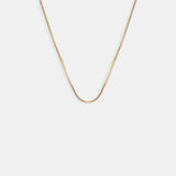 Square Snake Chain Necklace