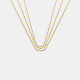 Multi Position Snake Chain Necklace