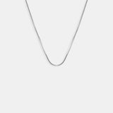 Square Snake Chain Necklace